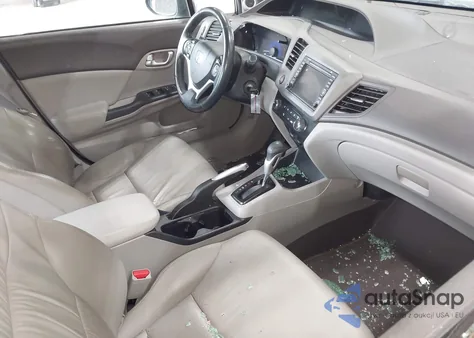 2012 Honda Civic Ex-L z USA, uszkodzony, nr VIN 2HGFB2F93CH549649